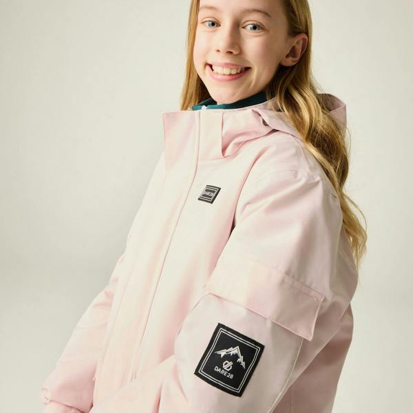 Dare 2B Childrens/Kids Shredder II Ski Jacket - Pink Haze - 