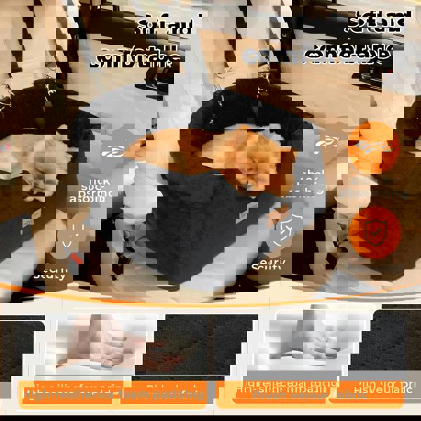 Skylos Dog Booster Car Seat Safe Travel Carrier Bed Bag Basket Pet Puppy Cat