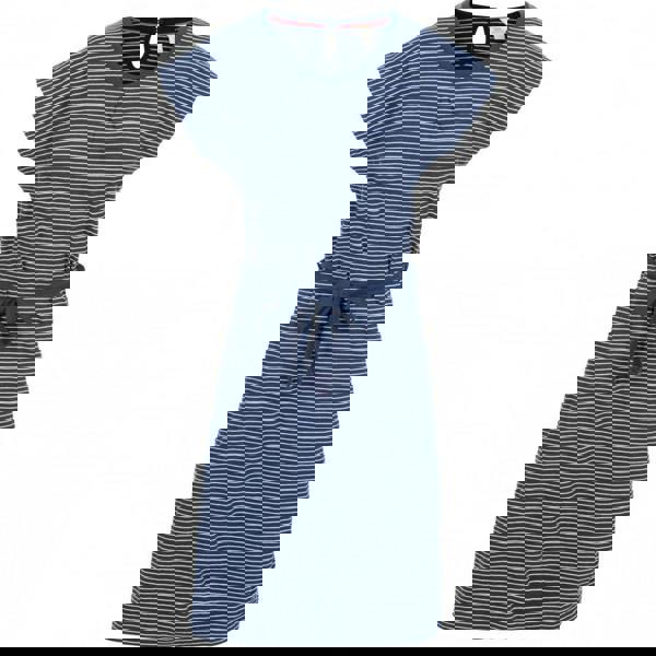 Trespass Womens/Ladies Lidia Round Neck Cotton Dress - Navy Stripe