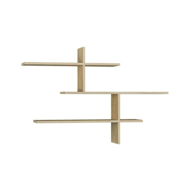 Decortie Leo 3 Tier Floating Wall Shelf (H) 80.5cm