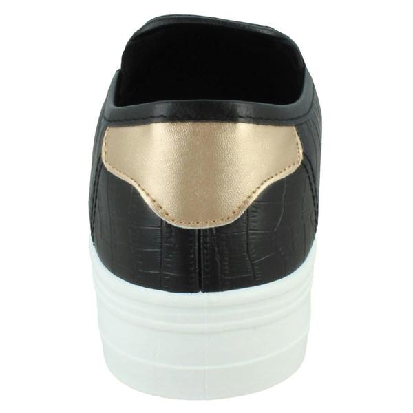 Spot On Ladies Spot On Casual Platform Shoes
