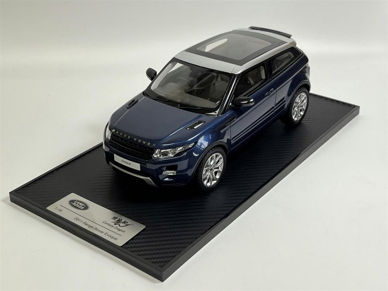 Century Dragon Range Rover Evoque 2011 Baltic Blue 1:18 Scale Century Dragon LRDCAREBB118