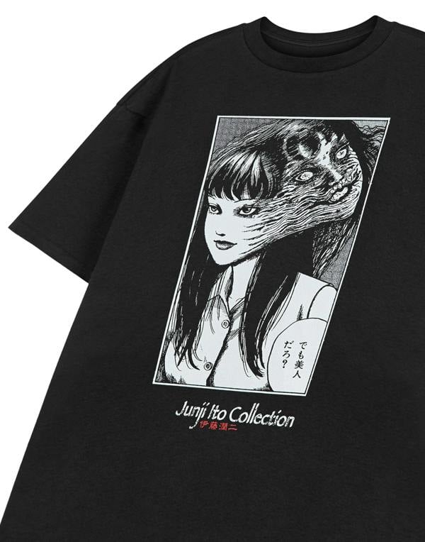 Junji Ito Unisex Black Tomie Short Sleeved T-Shirt