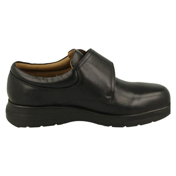 DB Shoes Mens DB Smart Casual Hook And Loop Shoes With Removable Footbed Benny