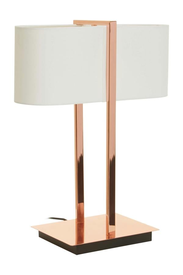 Lilian Copper Finish Table Lamp