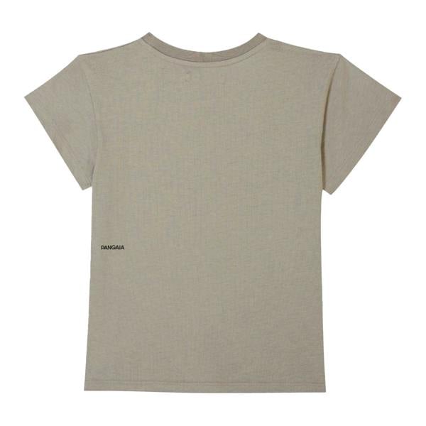 Pangaia Childrens/Kids 365 Cotton T-Shirt - Stone - 