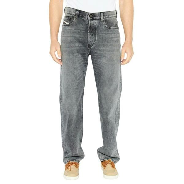 Diesel Mens 2010 D-Macs Jeans - Light Grey Denim - 