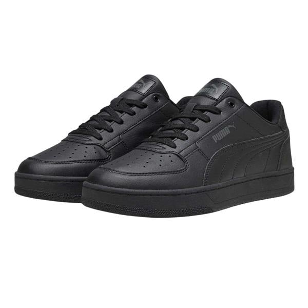Puma Mens Caven 2.0 Logo Trainers - Triple Black - 