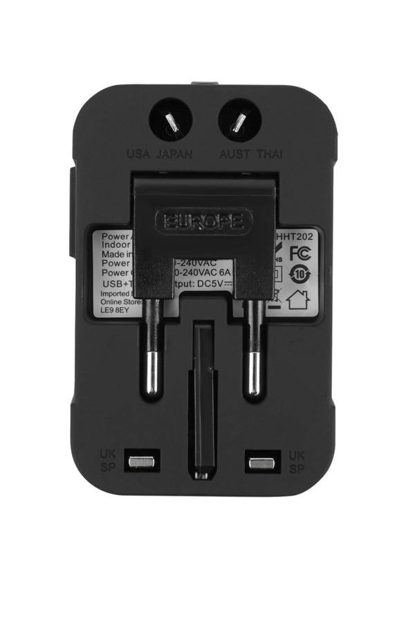 Groundlevel Universal Power Adapter Travel Plug