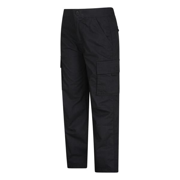 Mountain Warehouse Childrens/Kids Active Hiking Trousers - Black - 