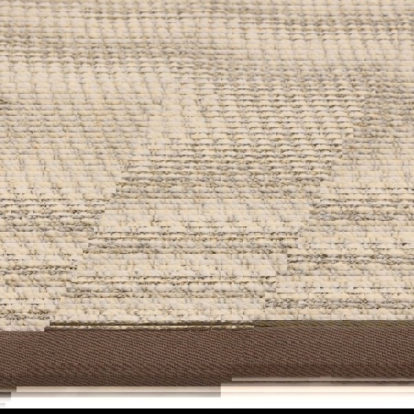 Origins Sisal Boucle with Mocha Border