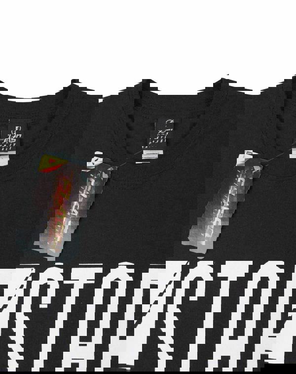 DC Comics Mens Black Logo Short Sleeved T-Shirt