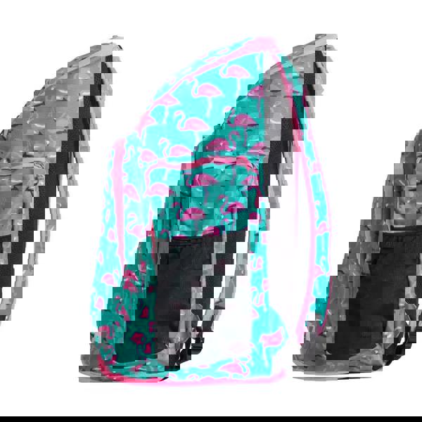 Funkita Go Flamingo! Space Case 40L Backpack - Mint Green/Pink