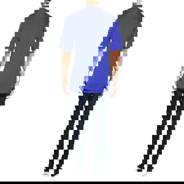 Moschino Couture Gloss Logo Blue T-Shirt