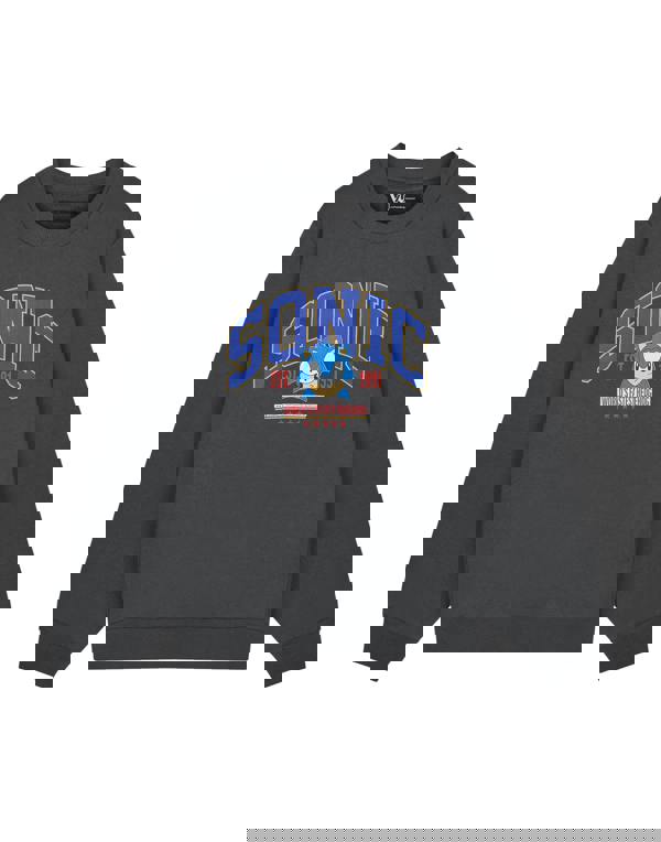 Sonic the Hedgehog Mens Grey World's Fastest Sweatshirt