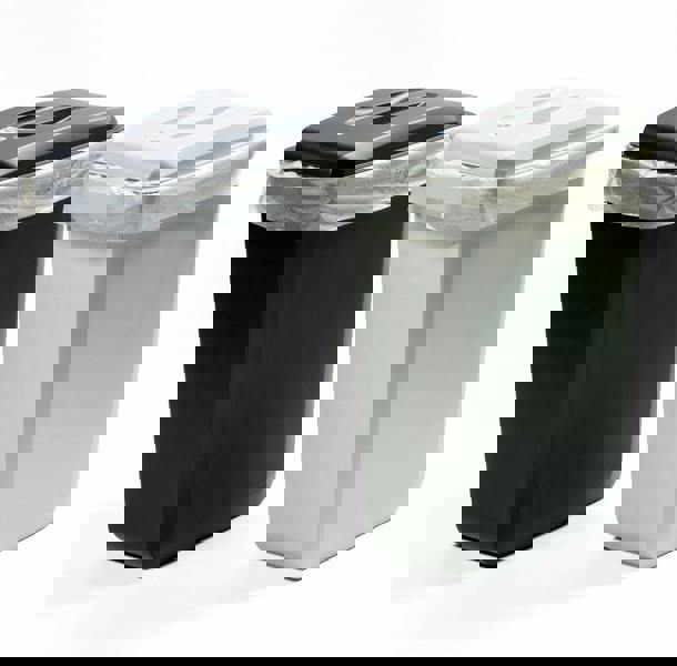 Durable ECO 110L Bin Bags | 100% Recycled Bin Liners | Fits 60L Bins | 25 Pack