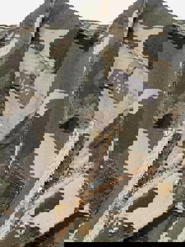 DL1961 Girls Rocco Camouflage Jacket in Green