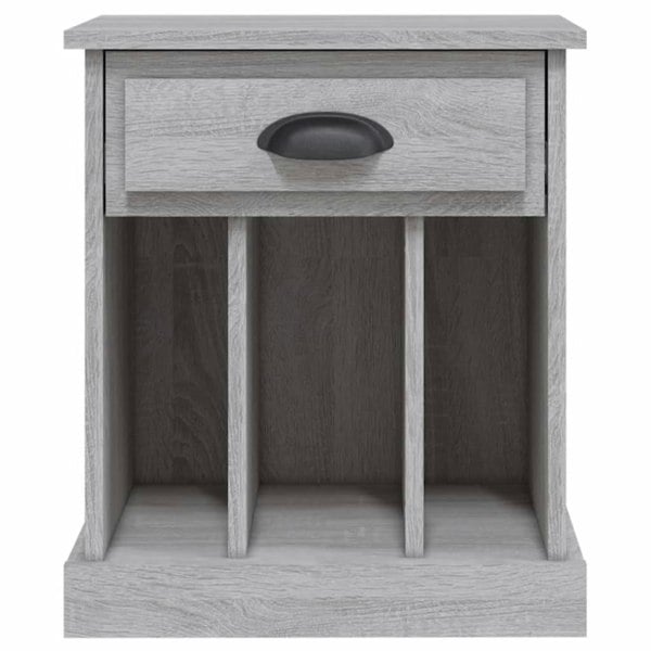 Berkfield Bedside Cabinets 2 pcs Grey Sonoma 43x36x50 cm