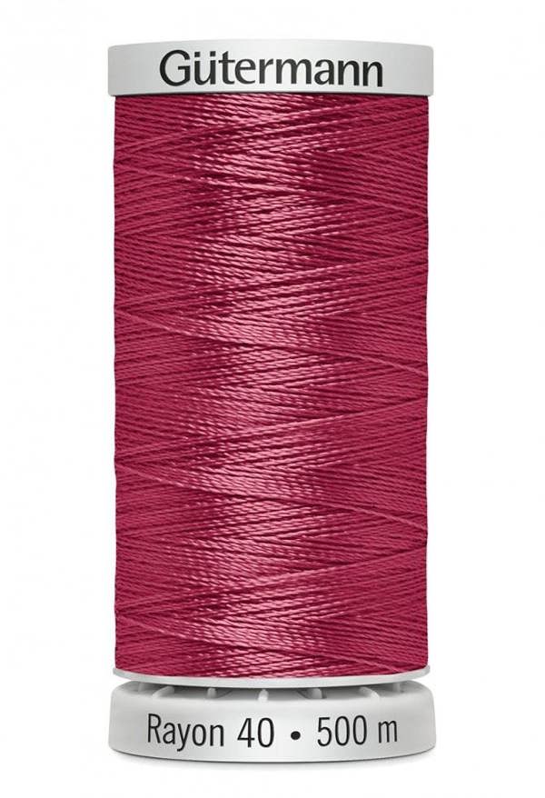 Gutermann No 40 Sulky Rayon Embroidery Thread 500m Rayon Thread Suitable For Embroidery