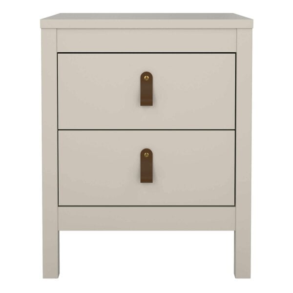 Wyld Haus Wildberry Cashmere Bedside Table 2 Drawers