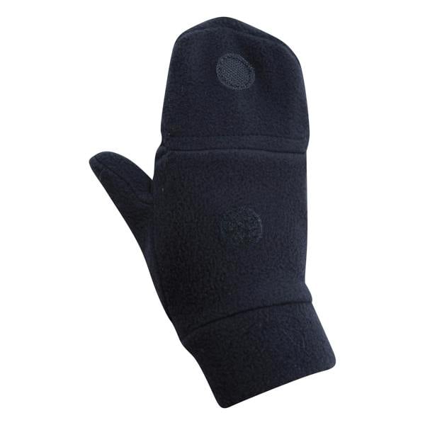 Mountain Warehouse Childrens/Kids Fingerless Fleece Mittens - Navy - 