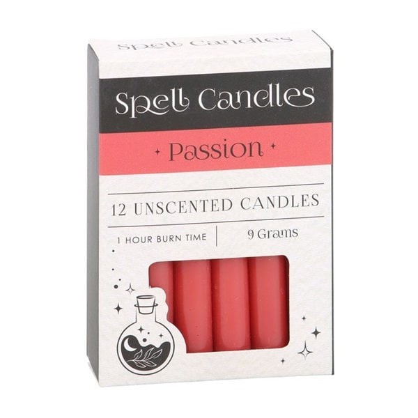 Serano Pack of 12 Passion Spell Candles