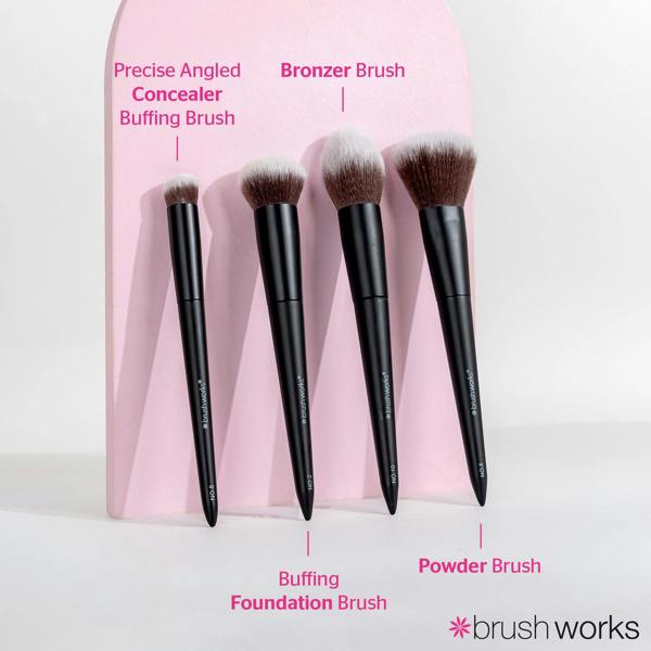 Brushworks Buff and Blend Face Set