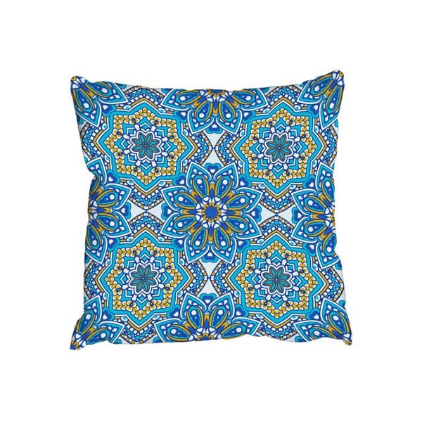 New Product Floral and geometric embellished tiles (Cushion)  - Andrew Lee Home and Living