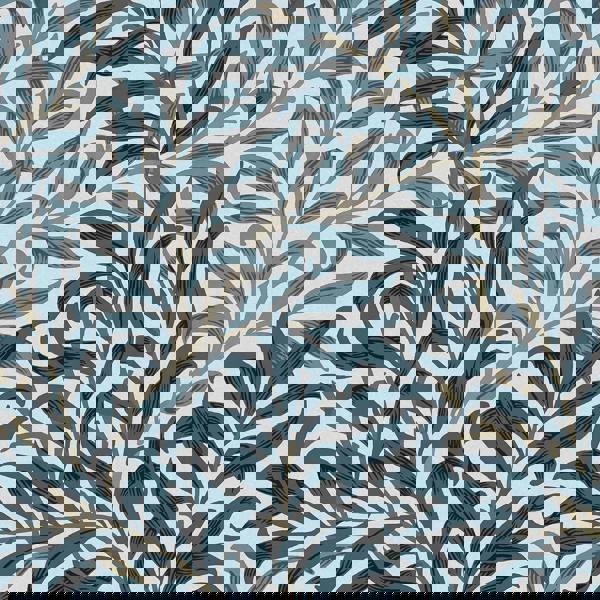 William Morris At Home Willow Bough Wallpaper | White & Blue