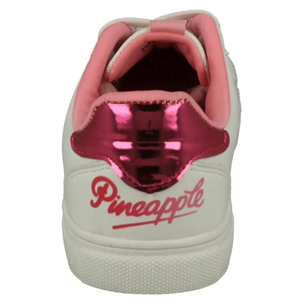 Pineapple Girls Pineapple Casual Comfy Lace Up Trainers H2653