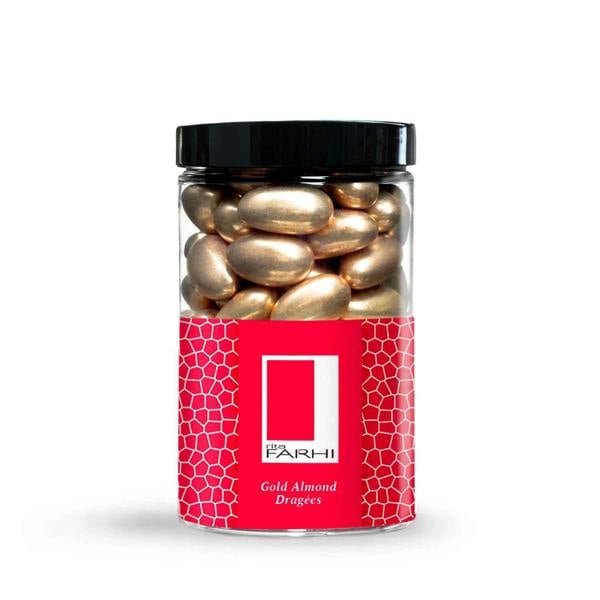 Gold Sugared Almonds, 370g