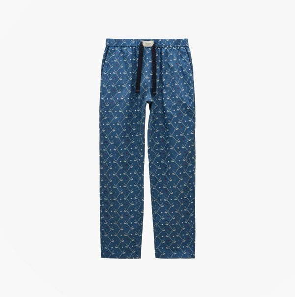 Joules DOZER Mens Pyjama Bottoms Blue