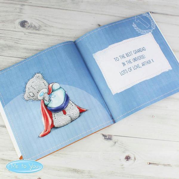 Personalised Super Hero Poem Book - alternative angle