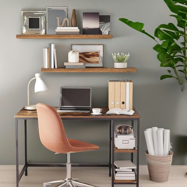 Rafaelo Mobilia Set of 2 Floating Shelves 100cm wide