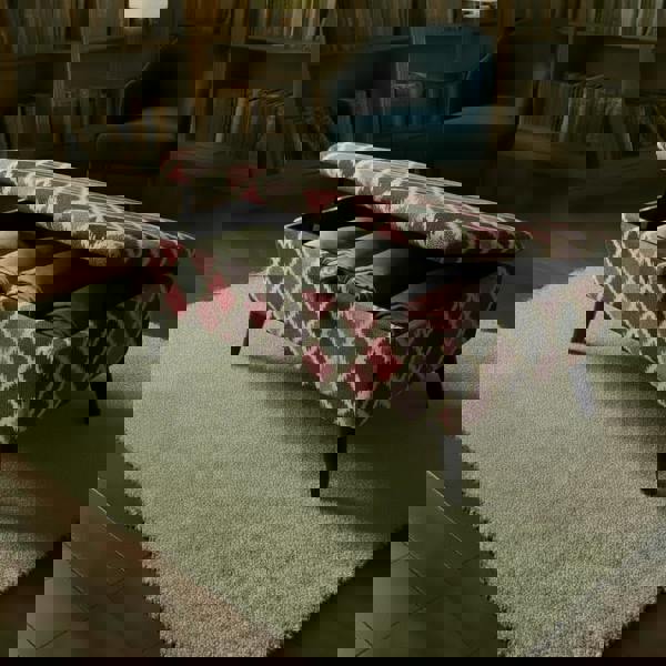 Handmade Rectangular Window Seat Bench – Multi - Purpose Footstool & Storage Seat - ISTOOLS