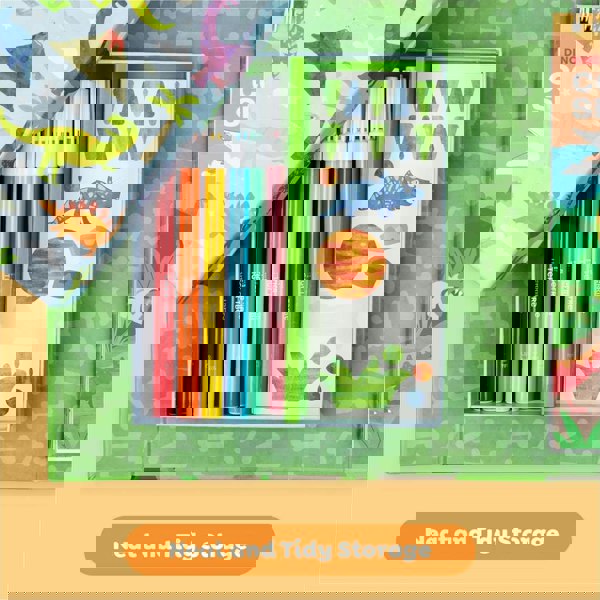 Tiger Tribe Colouring Set - Dinosaur