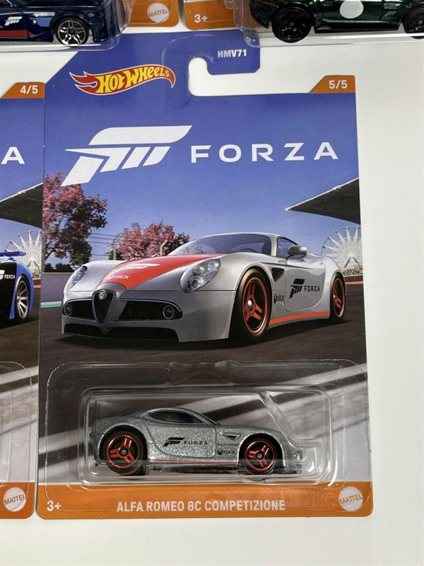 Hot Wheels Forza Set of 5 Cars 1:64 Scale Hot Wheels HMV71 978D