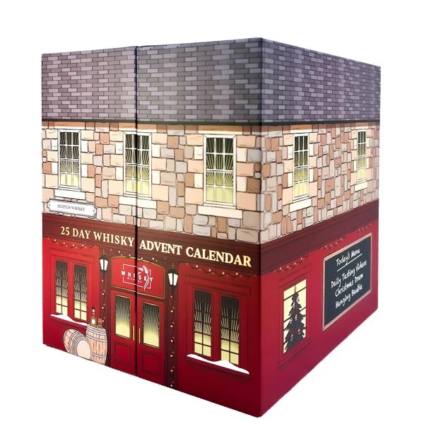 Whisky With Us 25 Day Scotch Whisky Advent Calendar. Includes Glass Bauble for Day 25 & Tasting Videos