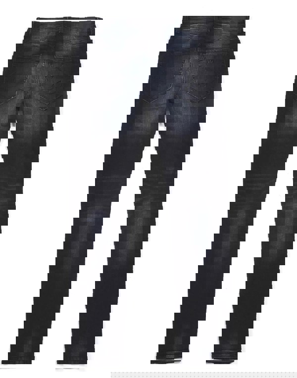Money Ape Embossed Jeans  Blue Black