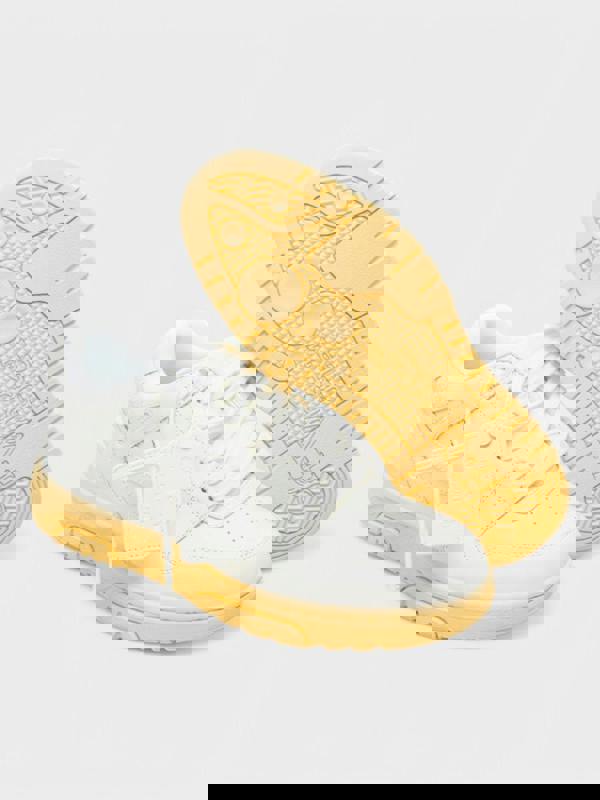 Off - White Out Of Office Ooo Low Tops White Yellow - Supplied FashionOFF WHITE