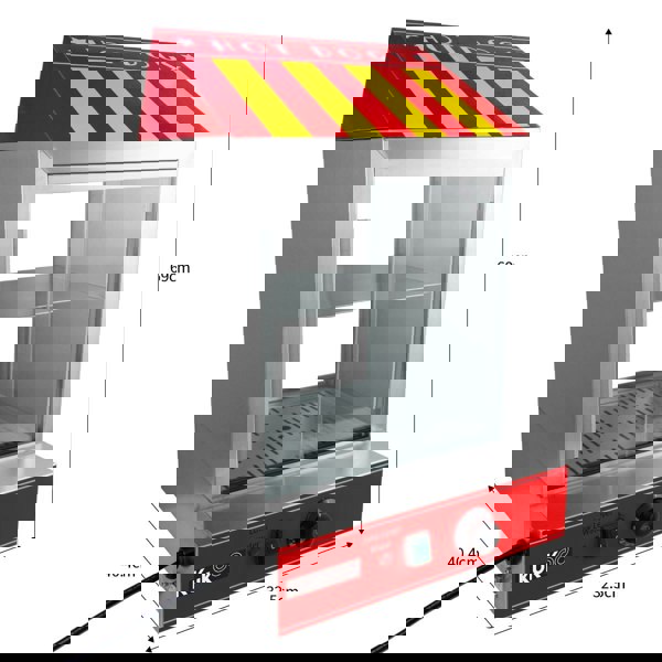 KuKoo Commercial Hot Dog Steamer