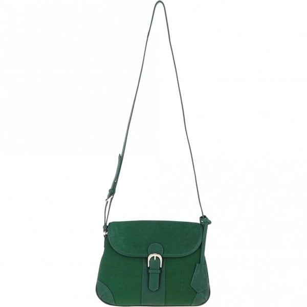 Ashwood Suede & Leather Medium Shoulder Bag