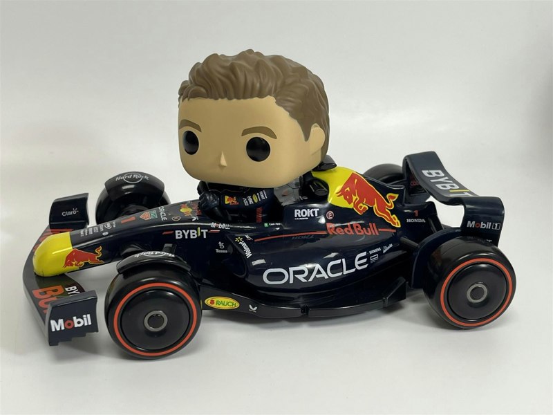 Funko Max Verstappen And Car Red Bull Formula 1 F1 Vinyl Figure 15 cm x 12 cm Funko Pop 72617