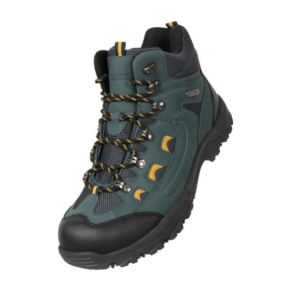 Mountain Warehouse Mens Adventurer Waterproof Hiking Boots - Blue
