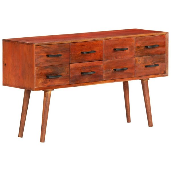 Berkfield Sideboard 110x30x59 cm Solid Wood Mango