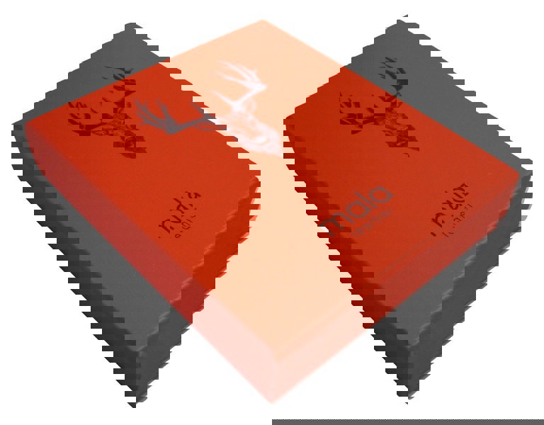 Mala Leather Highland Stag & Tartan Leather Keyring