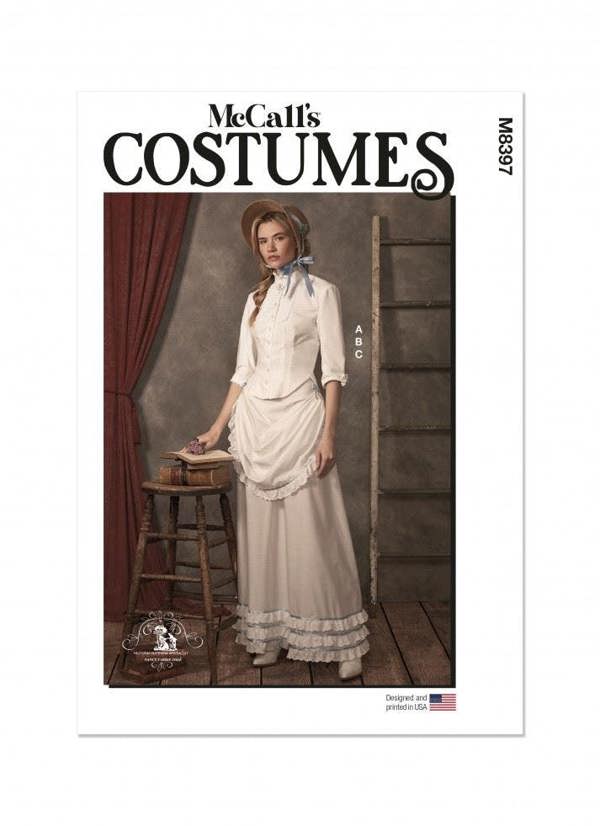 McCalls 8397 Paper Sewing Pattern – Women's Costume, Intermediate