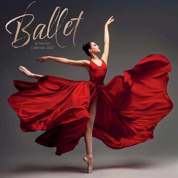 Ballet Calendar 2027, Wall Calendars, Month To View, Lifestyle, Gift
