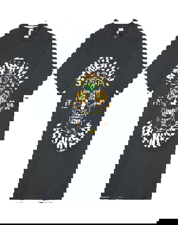 Amplified Clothing Mens Grey Cypress Hil Short Sleeved T-Shirt