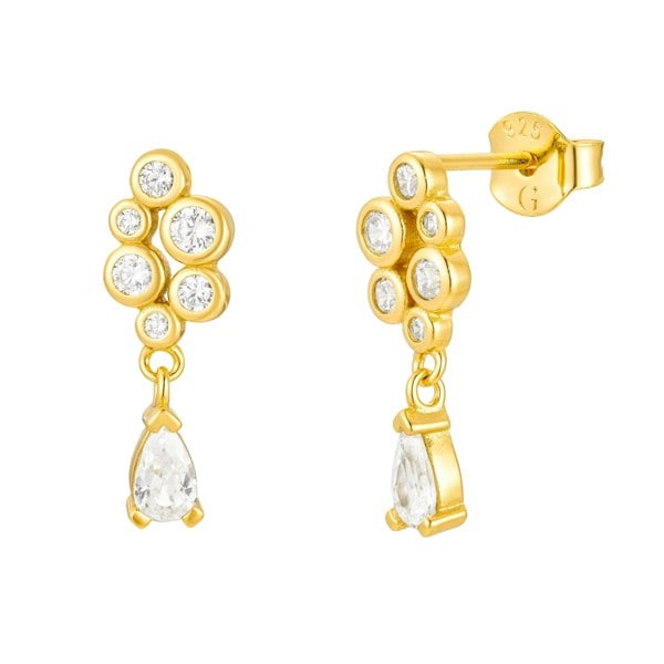 Gold Trip Waterfall Earrings